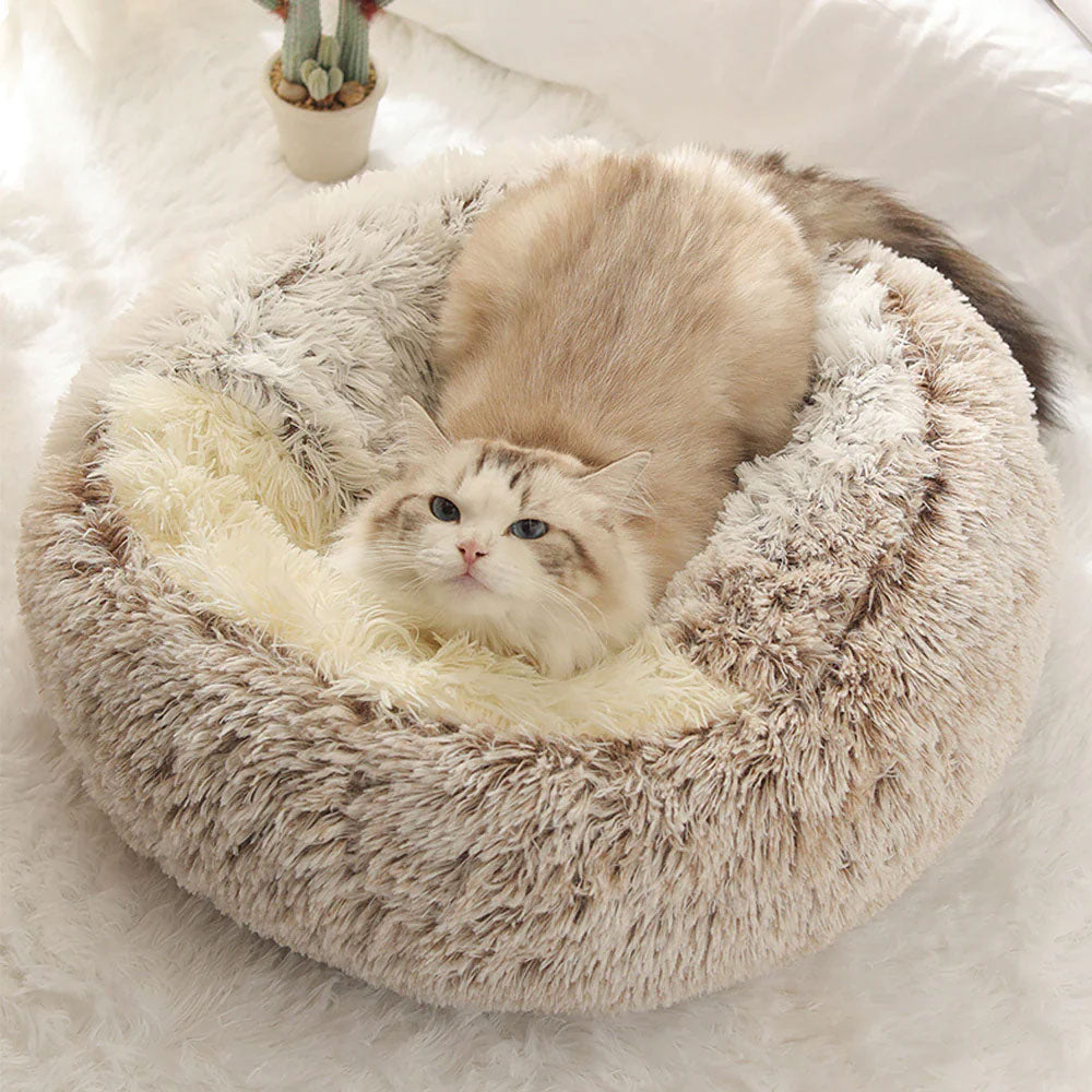 Cama para mascotas | Cama premium para mascotas para comodidad, seguridad y relajación
