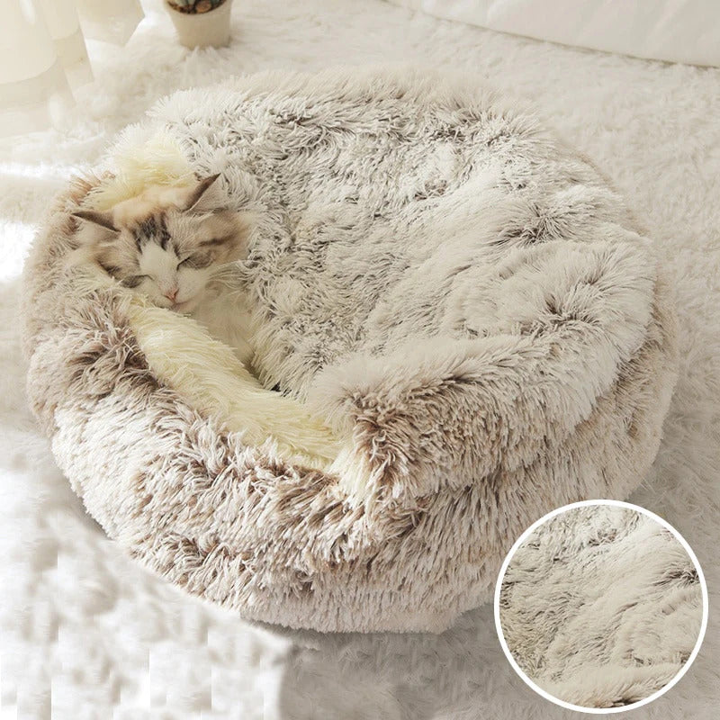 Cama para mascotas | Cama premium para mascotas para comodidad, seguridad y relajación