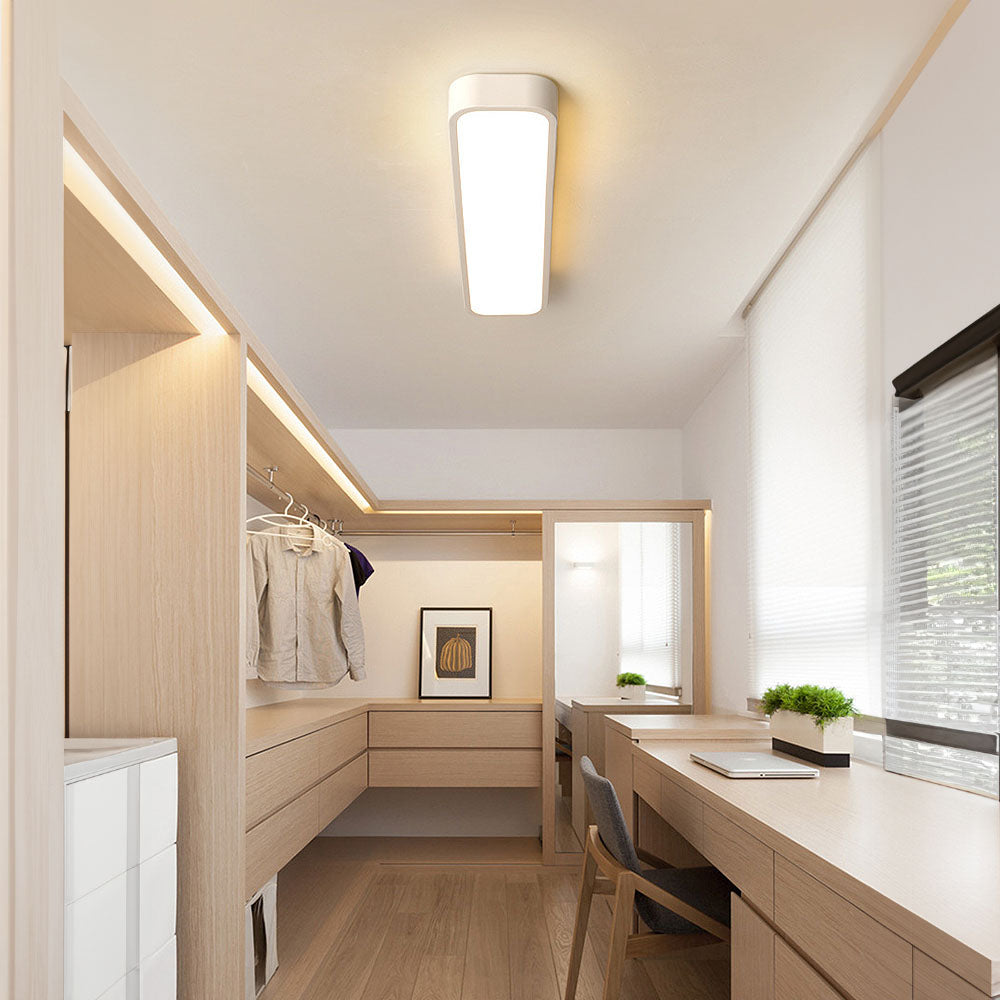 Nordelio – Làmpada de sostre LED minimalista – Disseny escandinau allargat