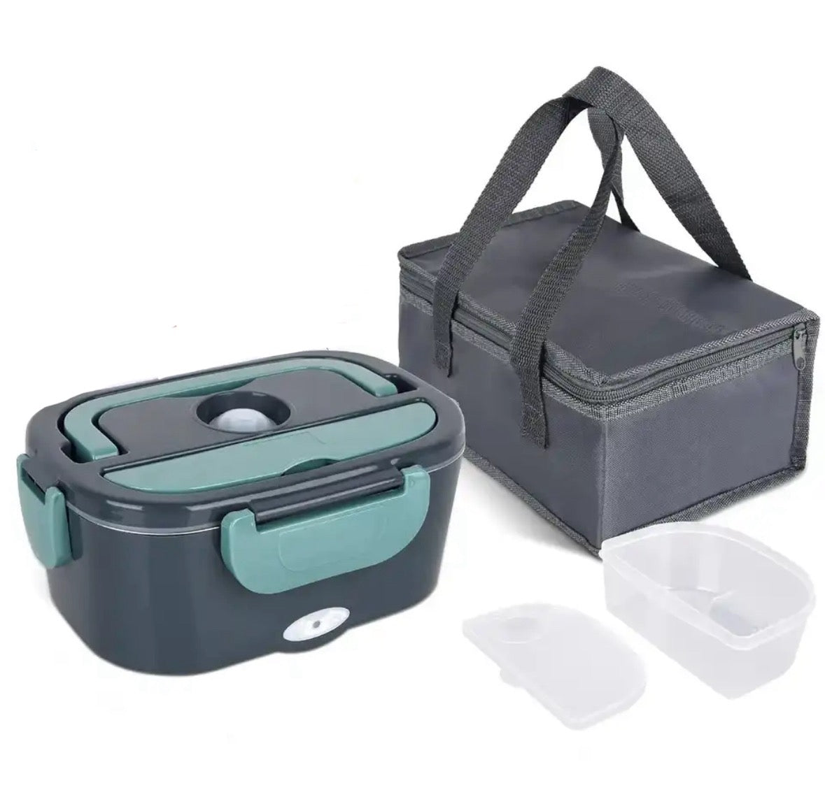 Melzano caja de almuerzo calefactable para comidas calientes en camino o en la oficina