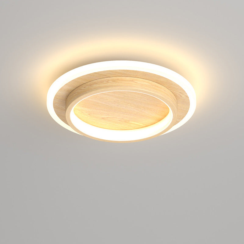 Metrona – Llum de sostre LED rodona – Metall i acrílic per a passadís i sala d'estar