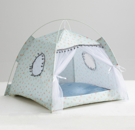 Casa de tenda tancada per a mascotes - Refugi elegant amb comoditat
