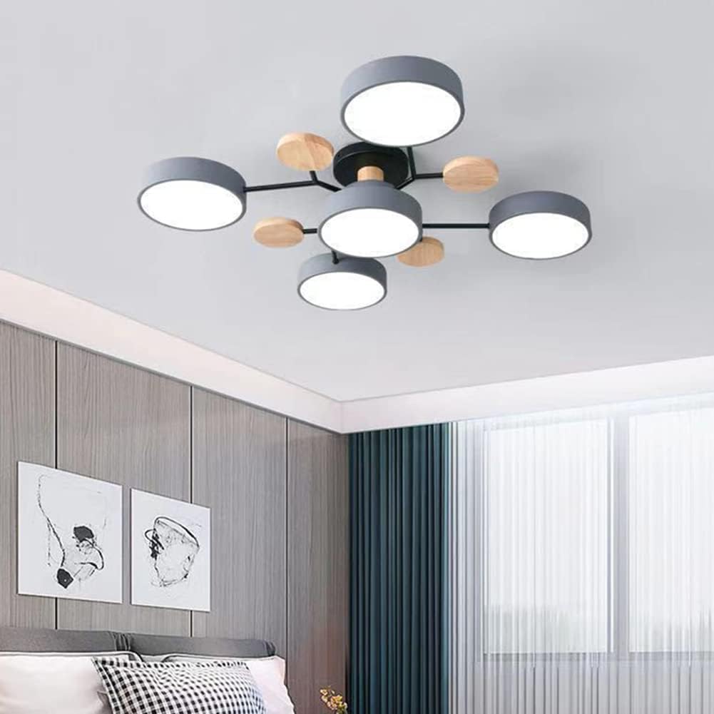 Lumaro – Làmpada de sostre LED rodona – Disseny modern per a sala d'estar
