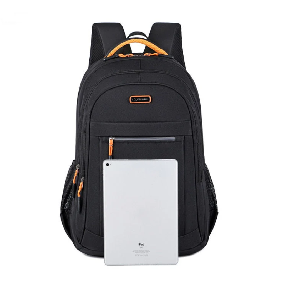 Motxilla de niló estilosa – Compartiment per a portàtil i detalls elegants amb borla