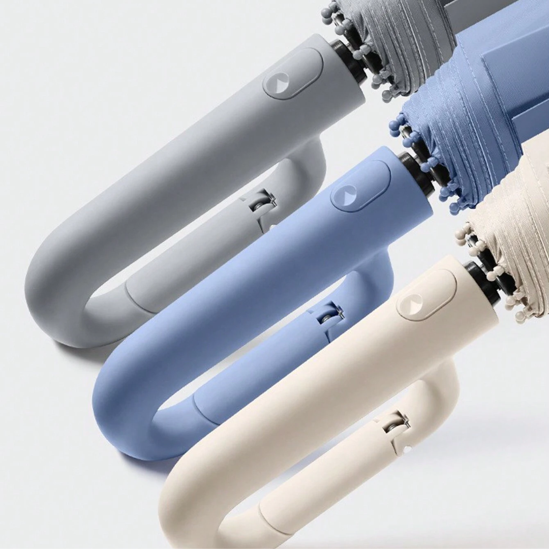 Paraugas ultra resistente ao vento - reflectante e automático