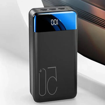 VoltEdge – Powerbank 100.000 mAh snelladen – reizen & noodgevallen