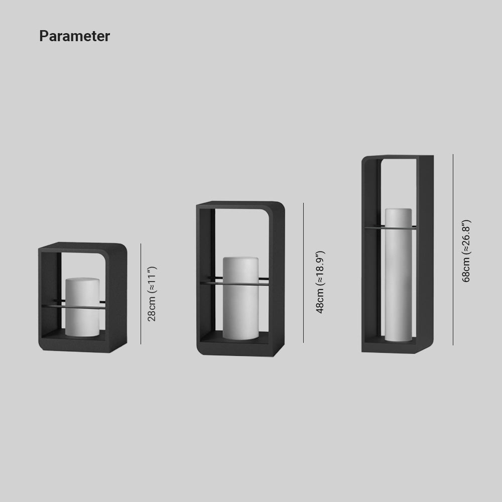 Llum de paret exterior Capri IP65 – Resistència a la intempèrie amb llum LED blanc càlid