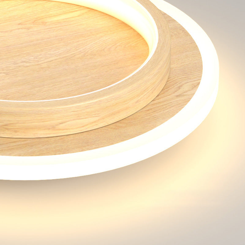 Metrona – Llum de sostre LED rodona – Metall i acrílic per a passadís i sala d'estar