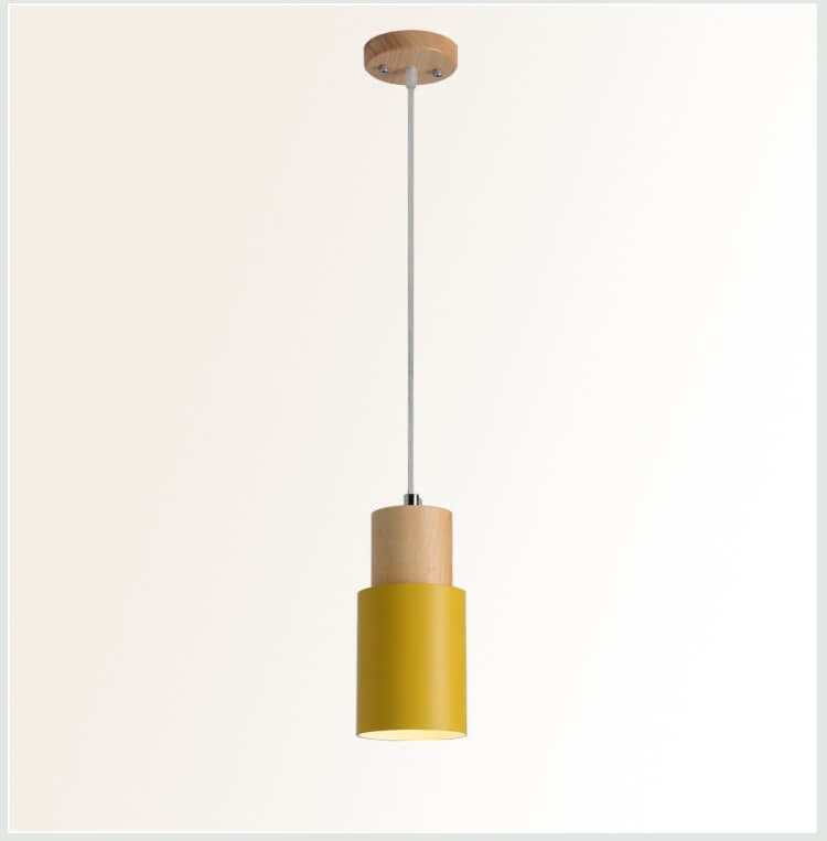 NordicGlow – Làmpada penjant cilíndrica LED d'alumini – Interior modern