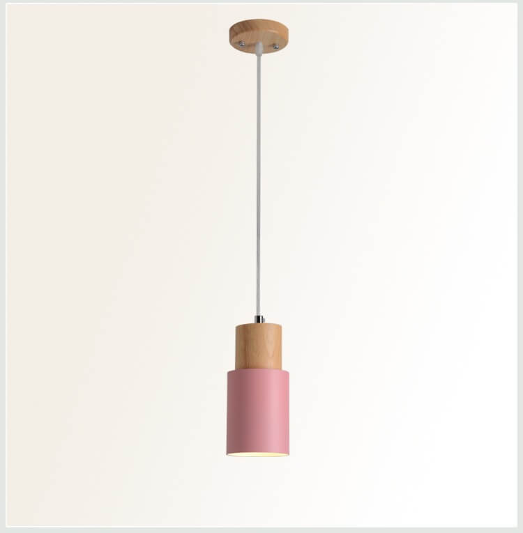 NordicGlow – Làmpada penjant cilíndrica LED d'alumini – Interior modern