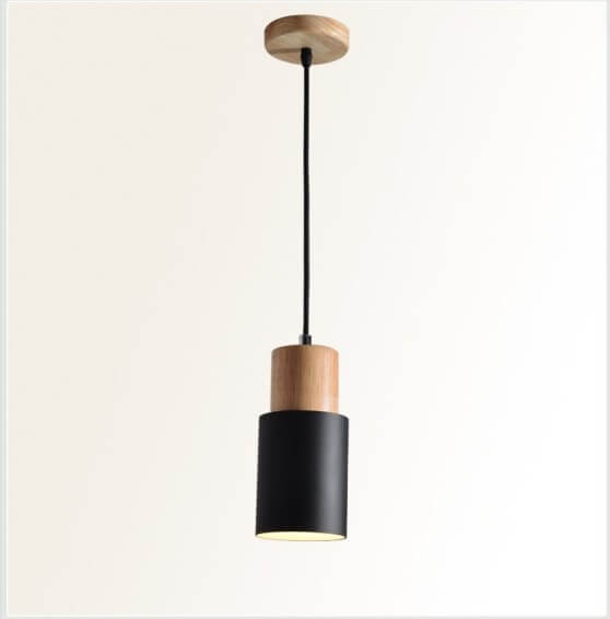 NordicGlow – Làmpada penjant cilíndrica LED d'alumini – Interior modern