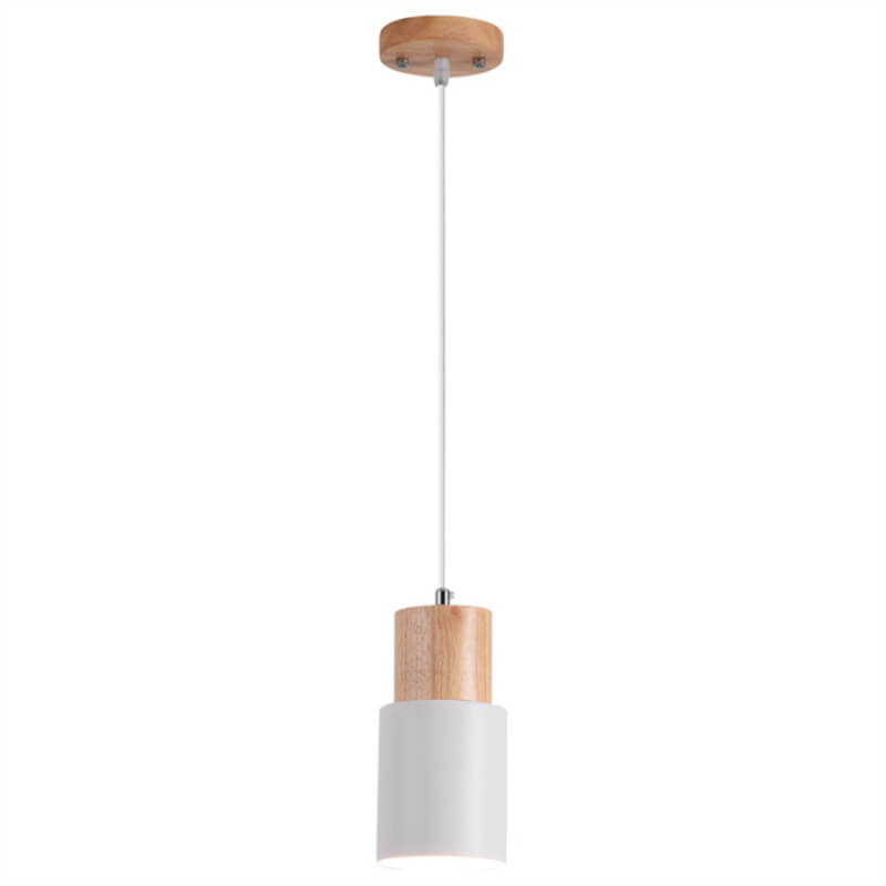 NordicGlow – Làmpada penjant cilíndrica LED d'alumini – Interior modern
