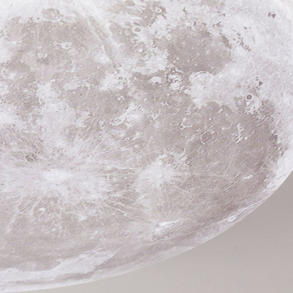 Lunaro – Làmpada de sostre rodona minimalista – Fusta i acrílic LED disseny