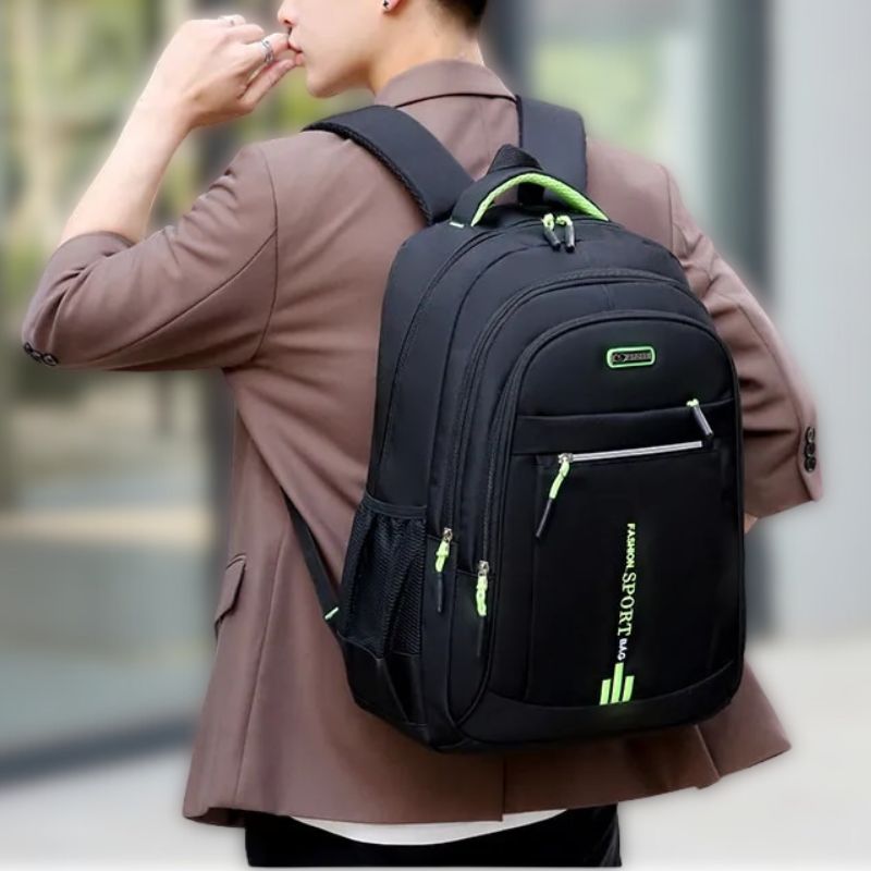 Melzano VanguardGear | Mochila Oxford Impermeable Estilosa para Hombre