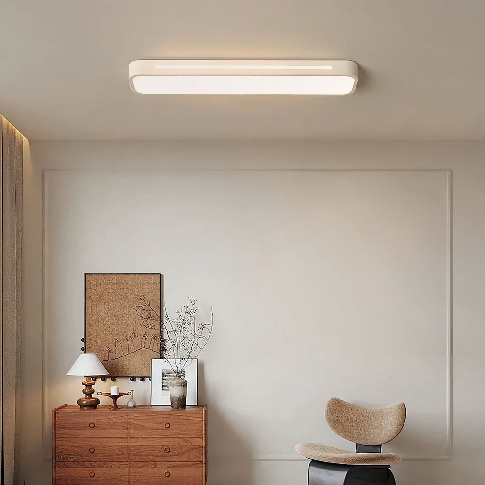 Nordelio – Làmpada de sostre LED minimalista – Disseny escandinau allargat