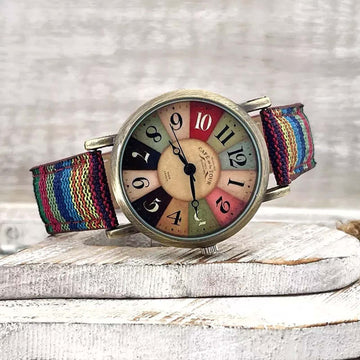Melzano Retro Horloge
