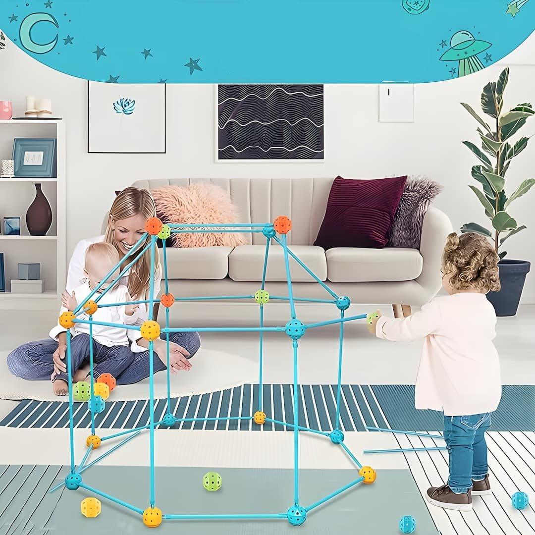 MagiZelt – Tienda de juego para niños de plástico, portátil y llena de fantasía