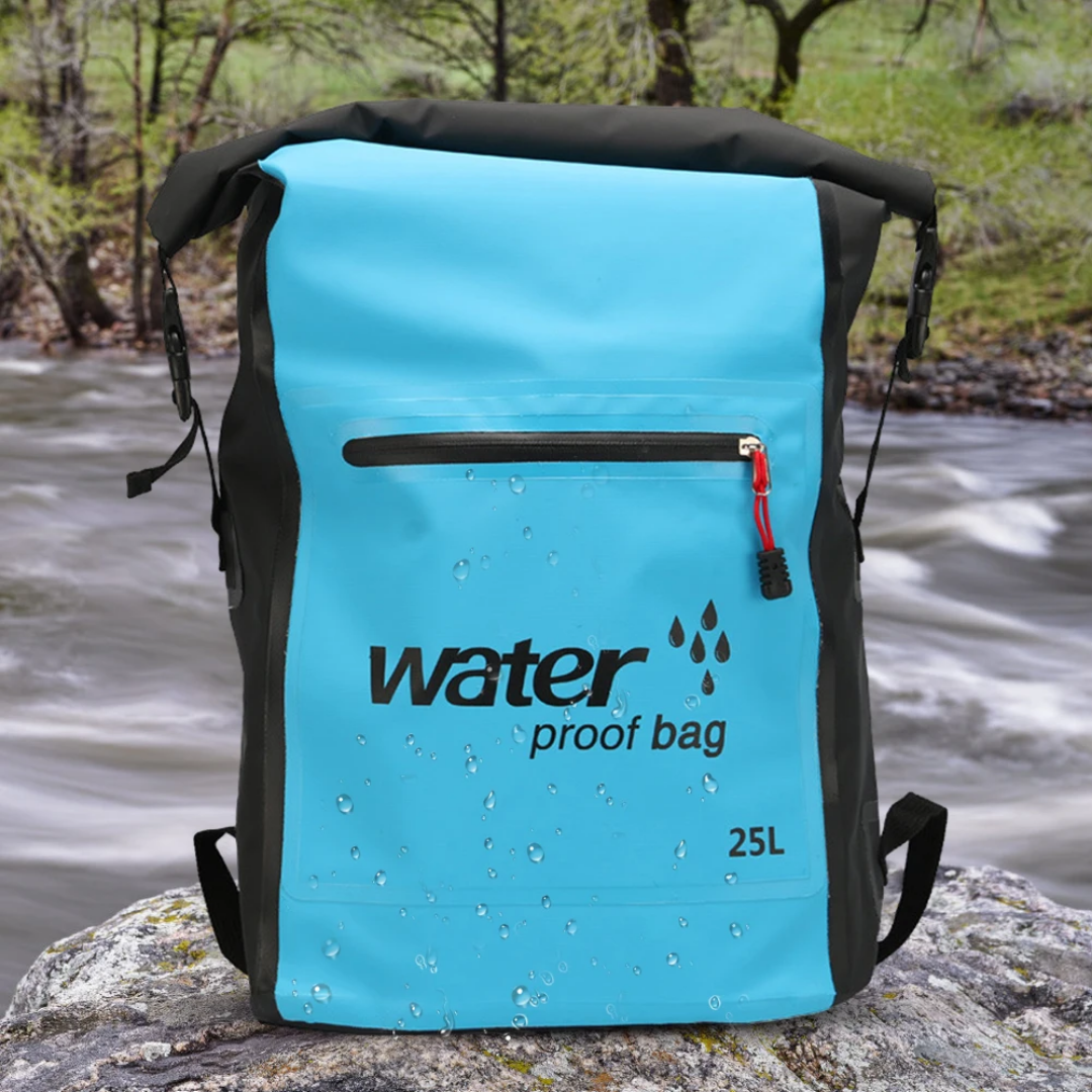 Motxilla impermeable de 25L – Per a esports aquàtics i aventures a l'aire lliure