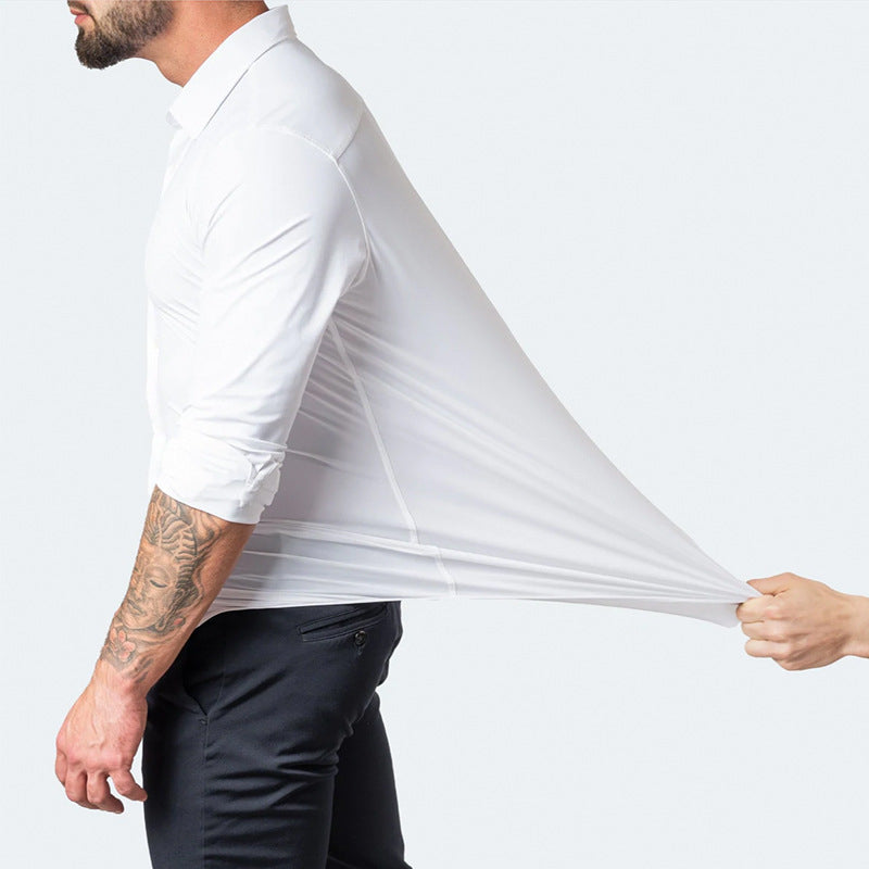 Melzano | Camisa d'home estirable sense arrugues