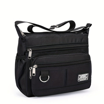Melzano Kris | Bolso de hombro con varios compartimentos para uso diario y de viaje