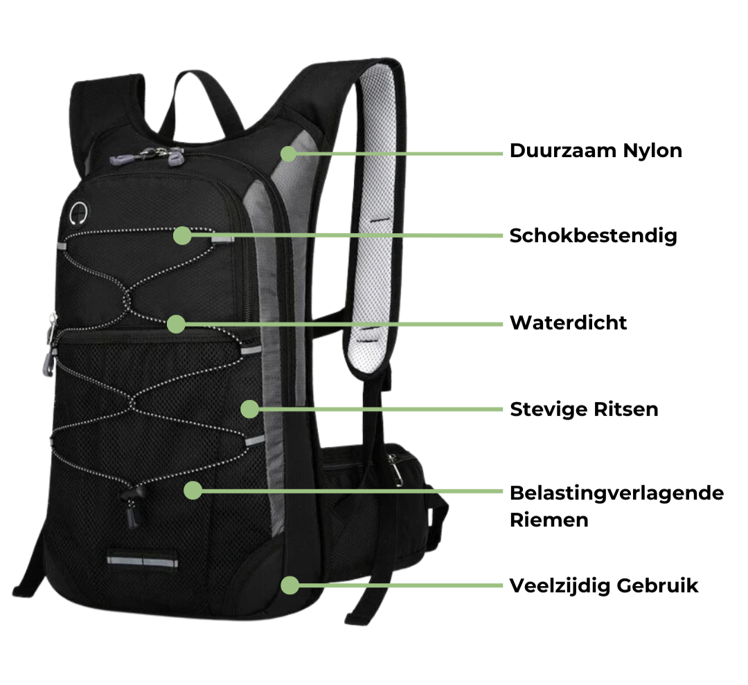 Mochila de exterior – Ligera, resistente al agua e ideal para bicicleta y senderismo