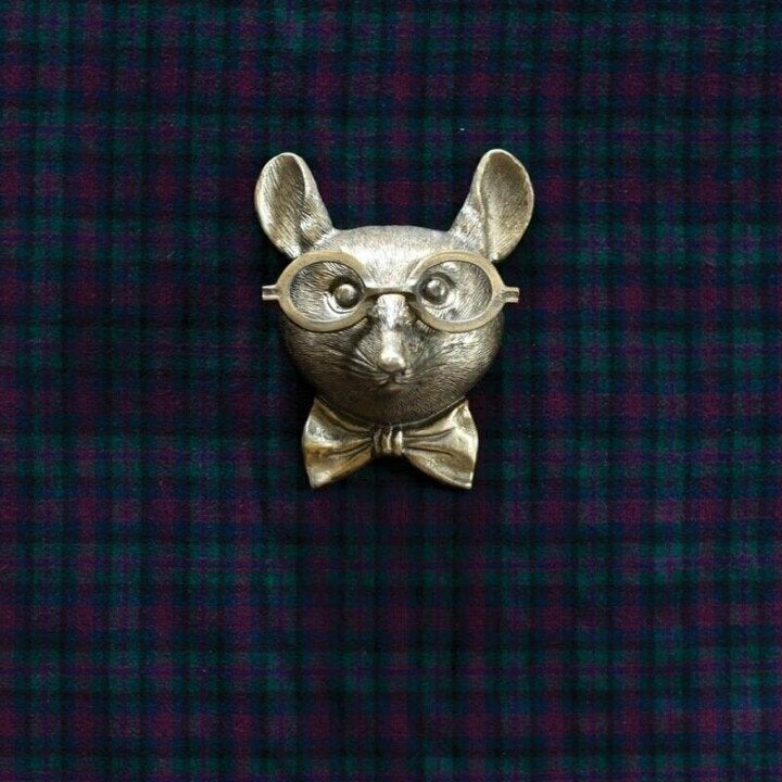 WallCritters – Decoració de paret amb cap d'animal juganer – Disseny de resina pintat a mà