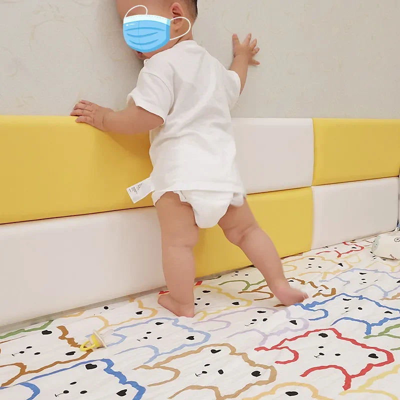 SoftWall – adhesiu de paret 3D per a habitació infantil d'escuma – Autoadhesiu i segur