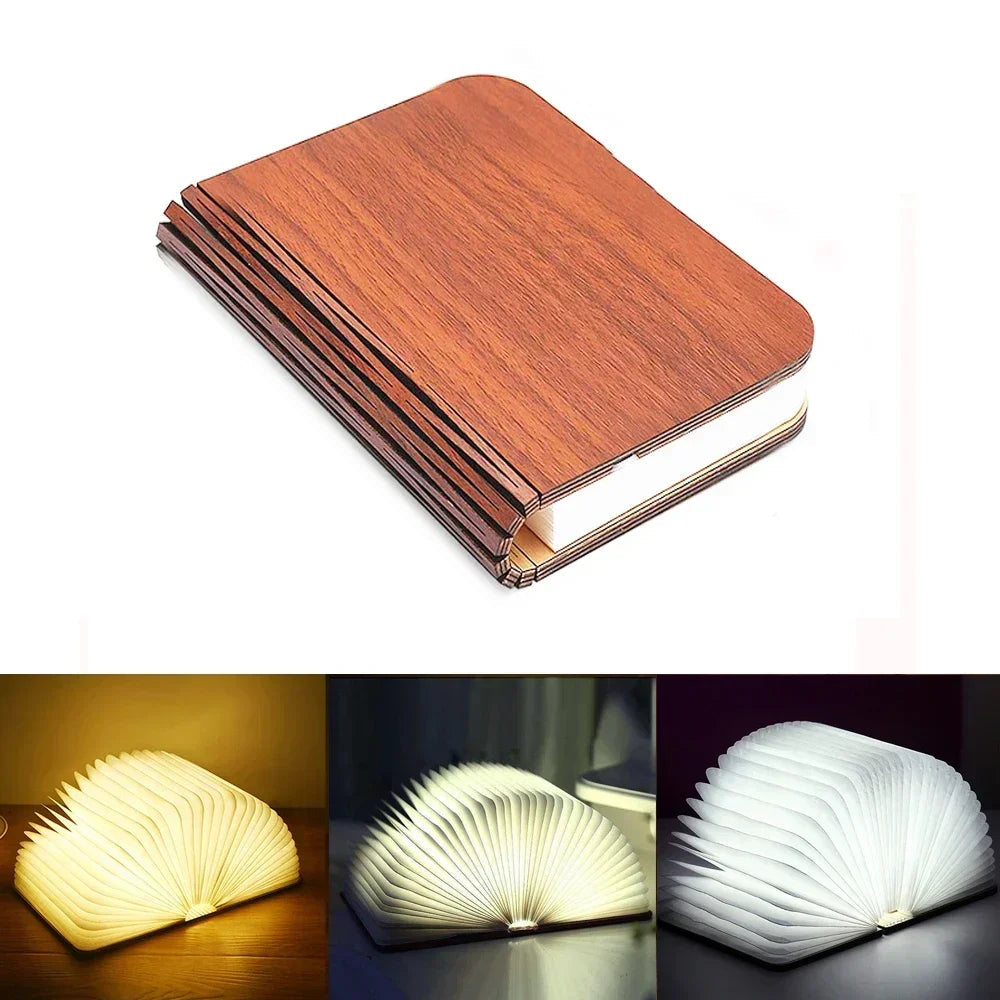 Luminio – llum nocturna LED 3D plegable RGB USB – habitació infantil i regal