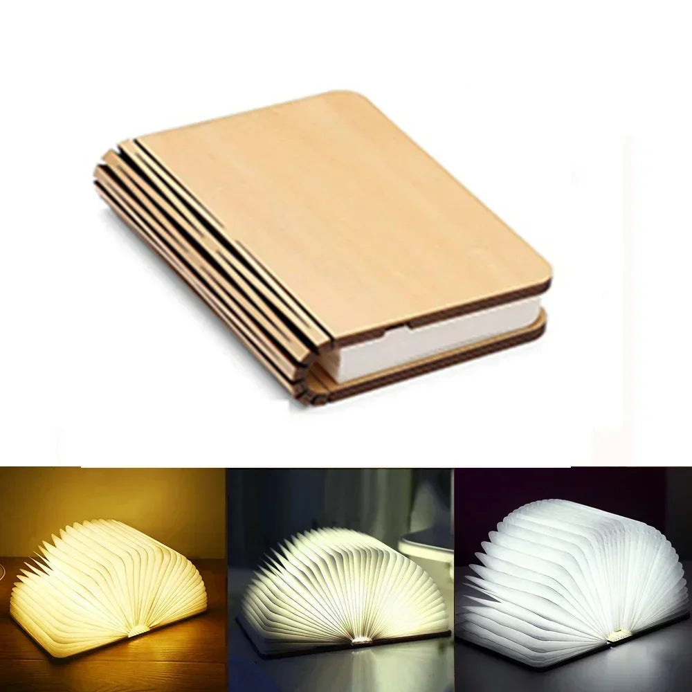 Luminio – llum nocturna LED 3D plegable RGB USB – habitació infantil i regal