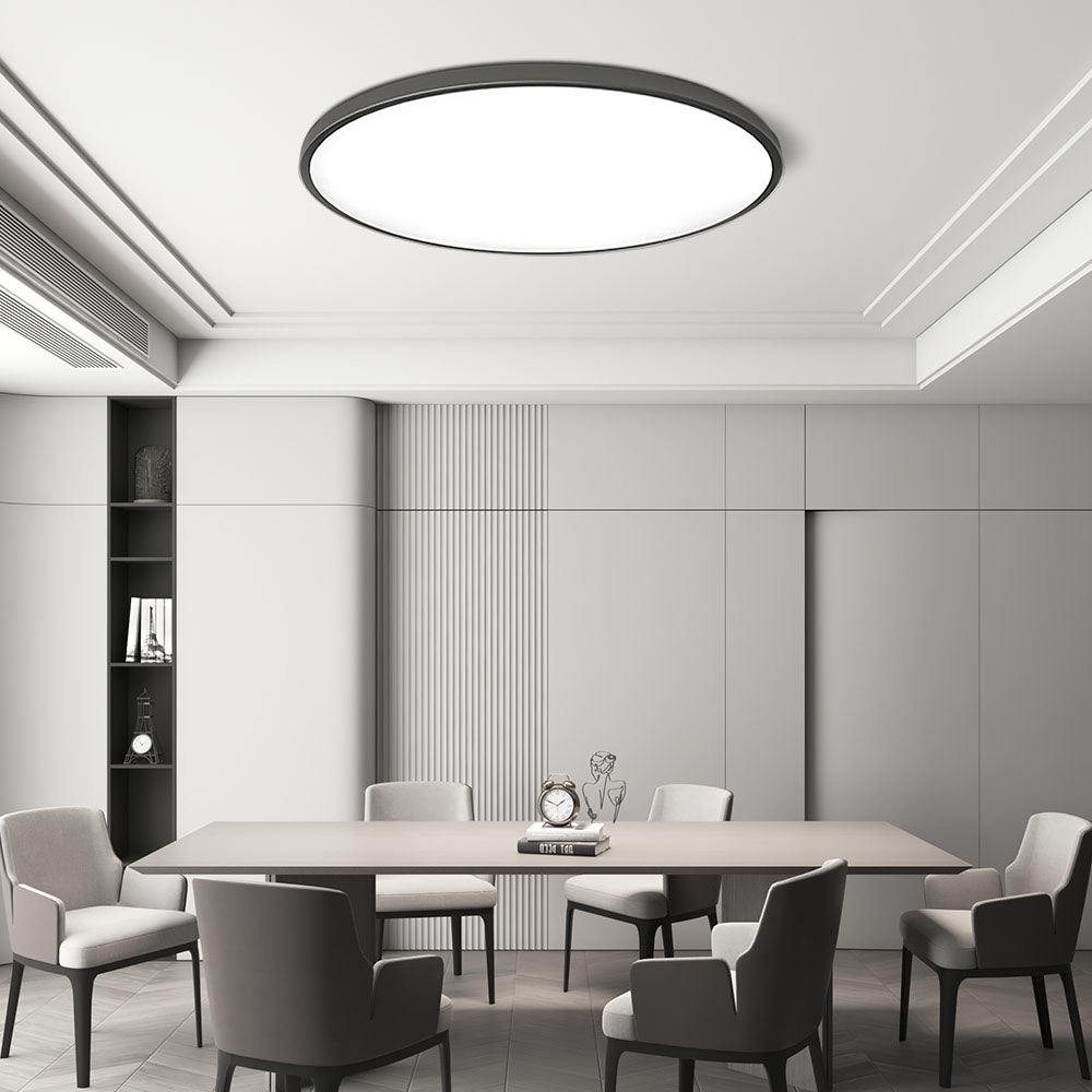 Lunexa – Làmpada de sostre LED rodona – Disseny minimalista i eficient en energia
