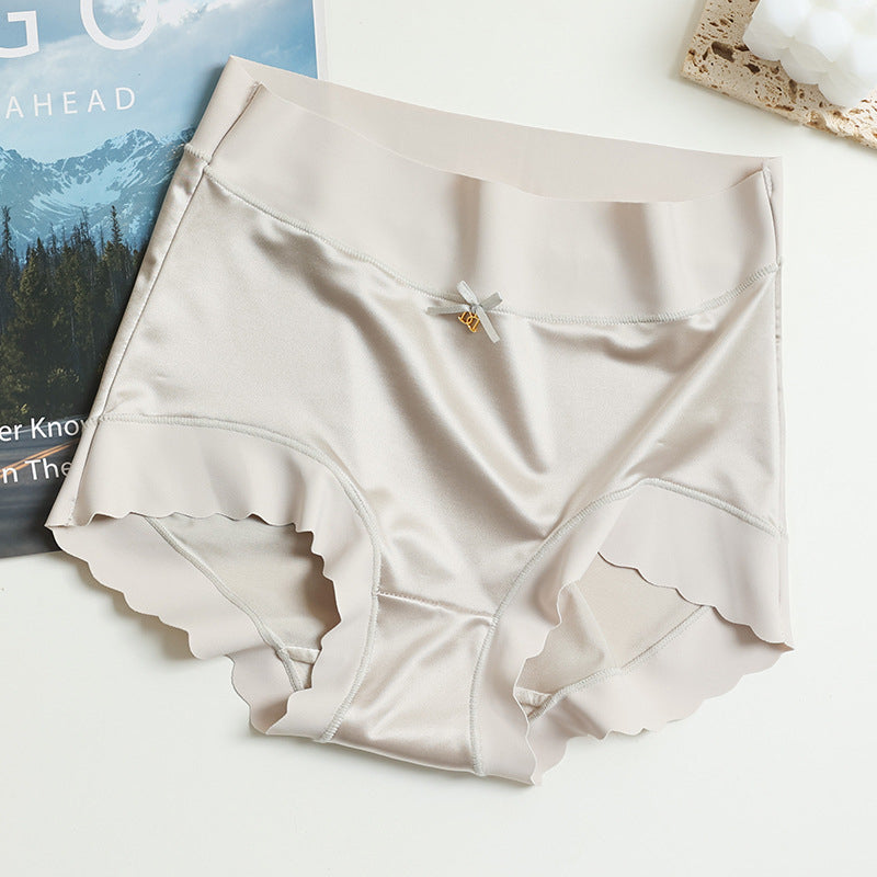 Braguita de satén sin costuras para mujer - sedosa y invisible bajo la ropa