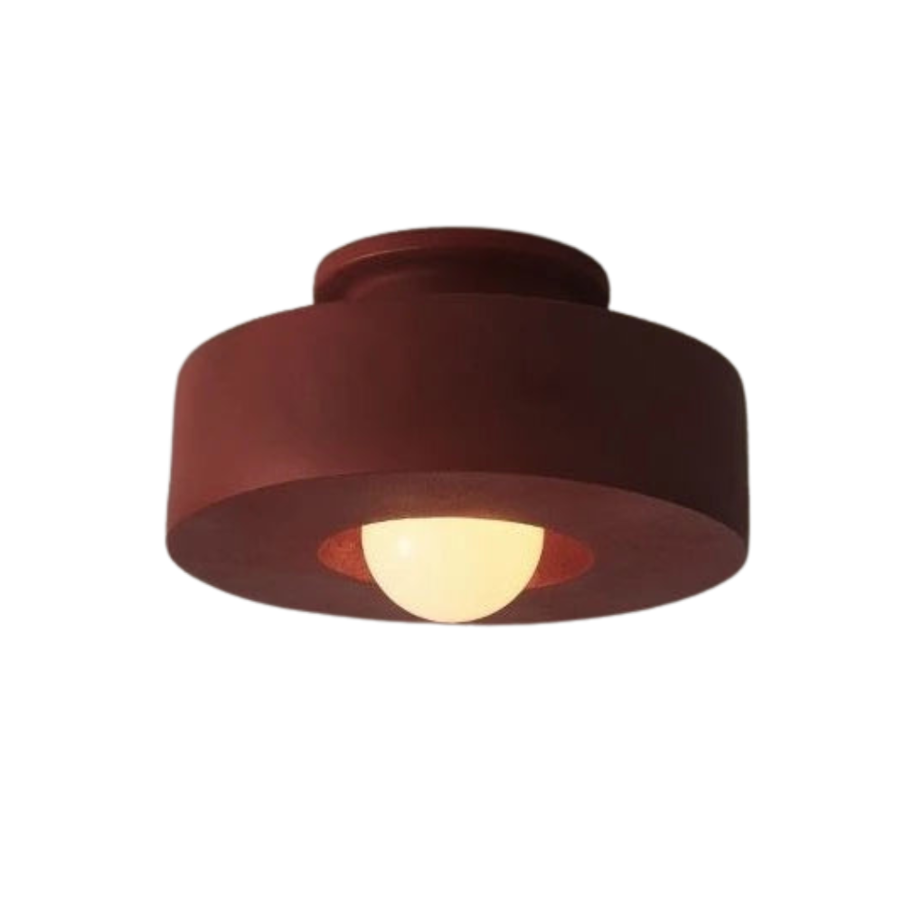 NordicGlow – Làmpada de sostre moderna disseny escandinau – 30 cm blanca