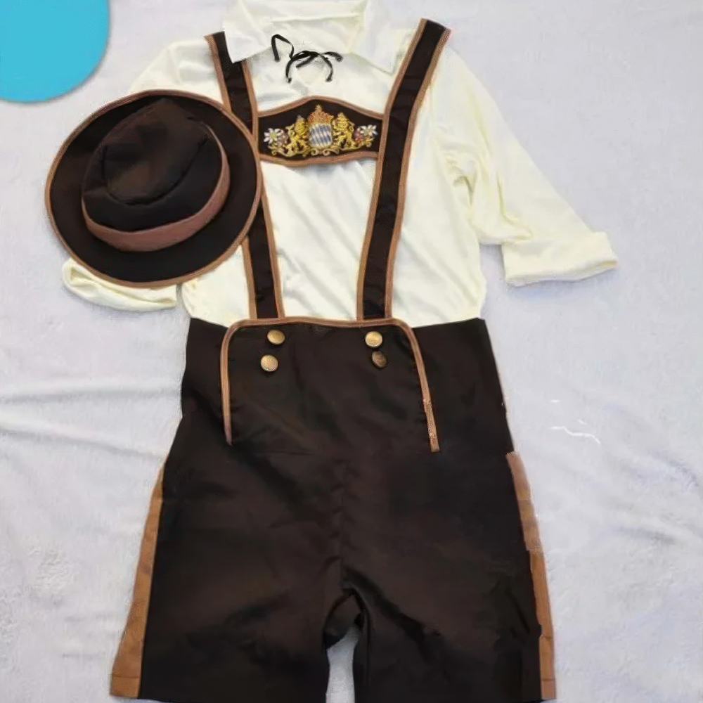 Traje de lederhosen Melzano para hombres - auténtico y elegante para el Oktoberfest