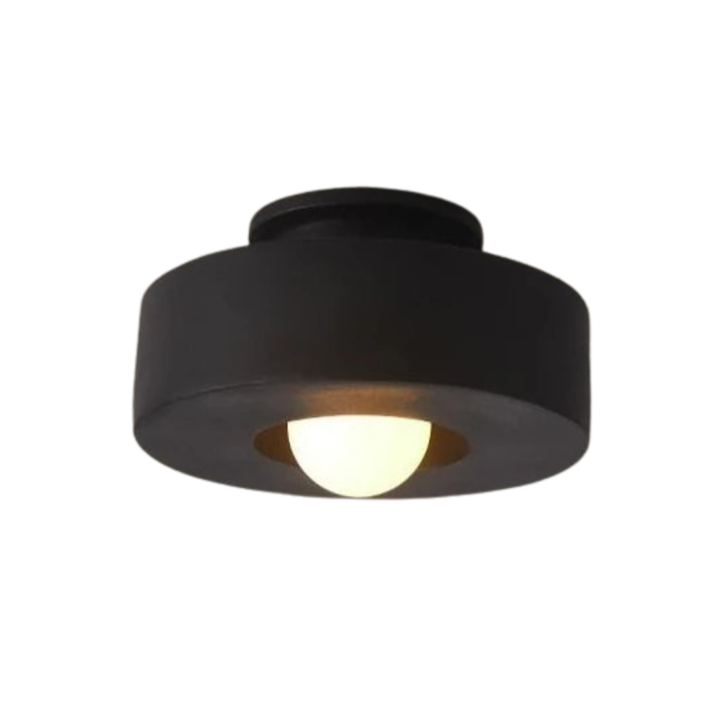 NordicGlow – Làmpada de sostre moderna disseny escandinau – 30 cm blanca