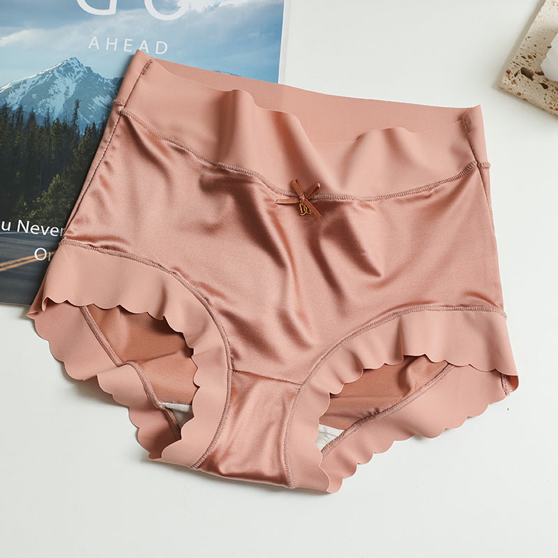 Braguita de satén sin costuras para mujer - sedosa y invisible bajo la ropa