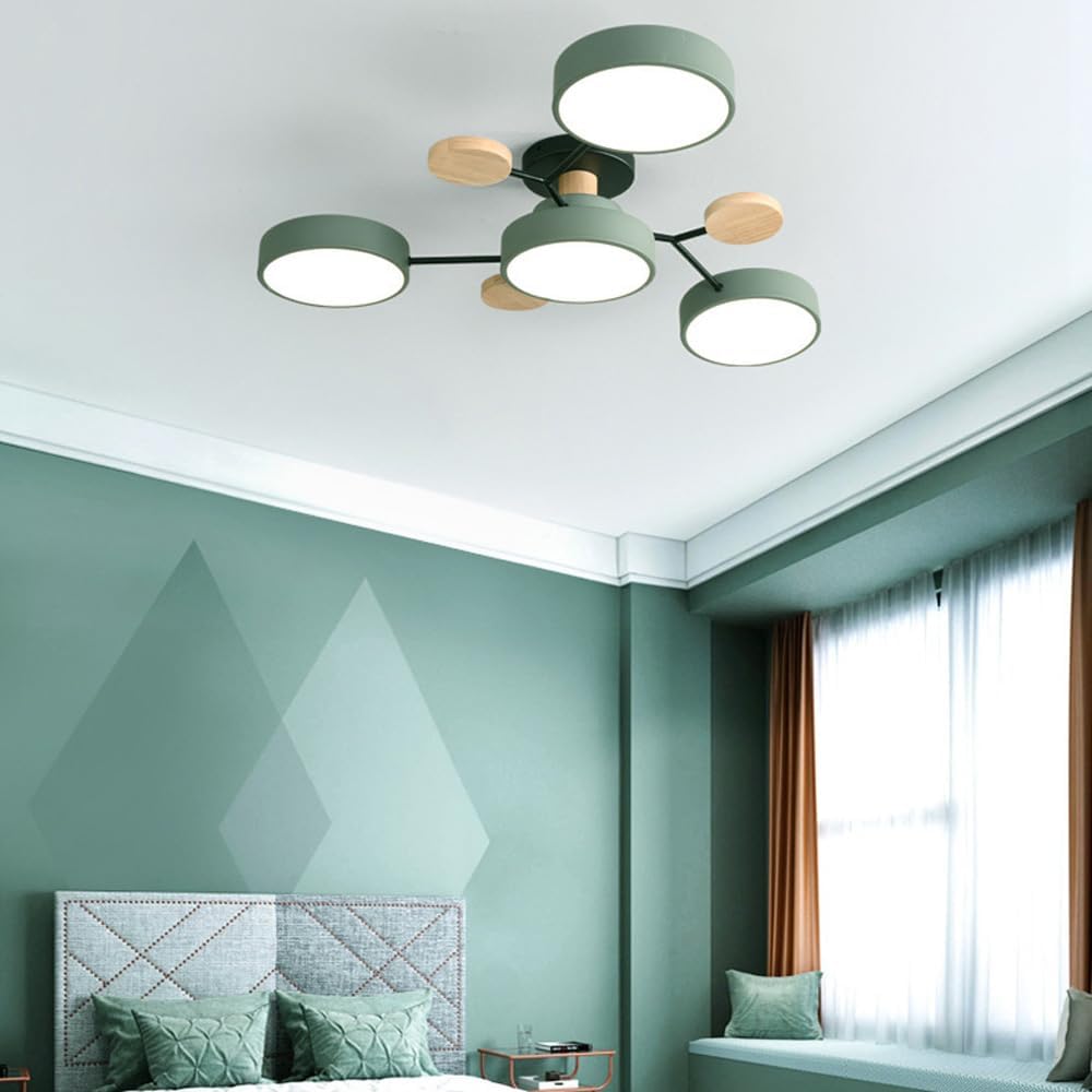 Lumaro – Làmpada de sostre LED rodona – Disseny modern per a sala d'estar