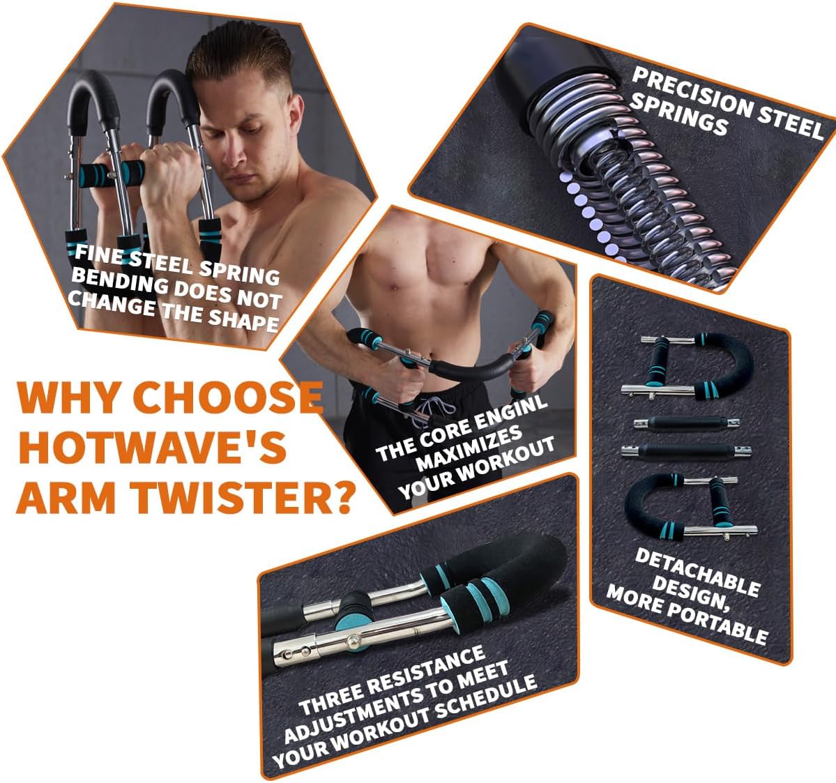 TwisterFlex – Power Twister con resistencia – adestramento para a parte superior do corpo