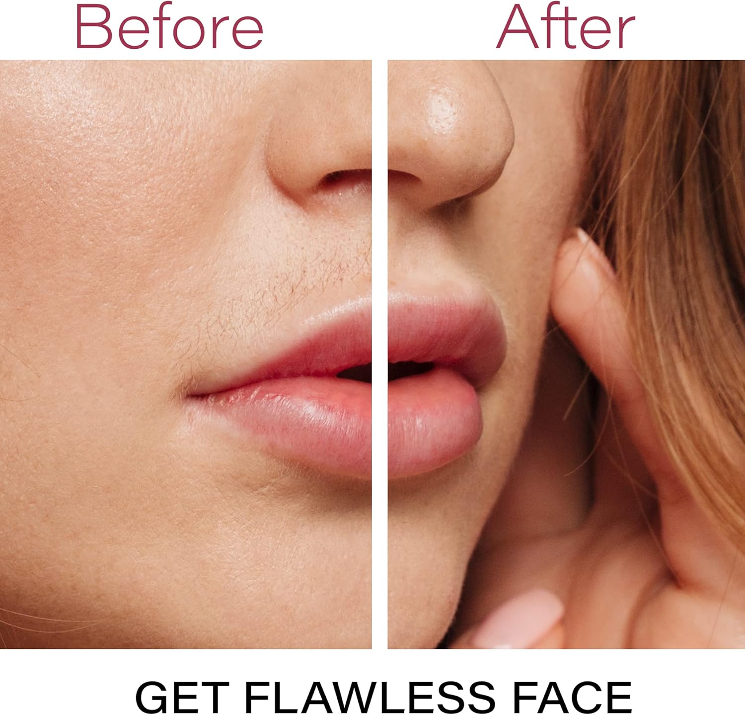 Removedor de pèl facial impecable – Solució indolora i elegant per a una pell de seda, cada dia