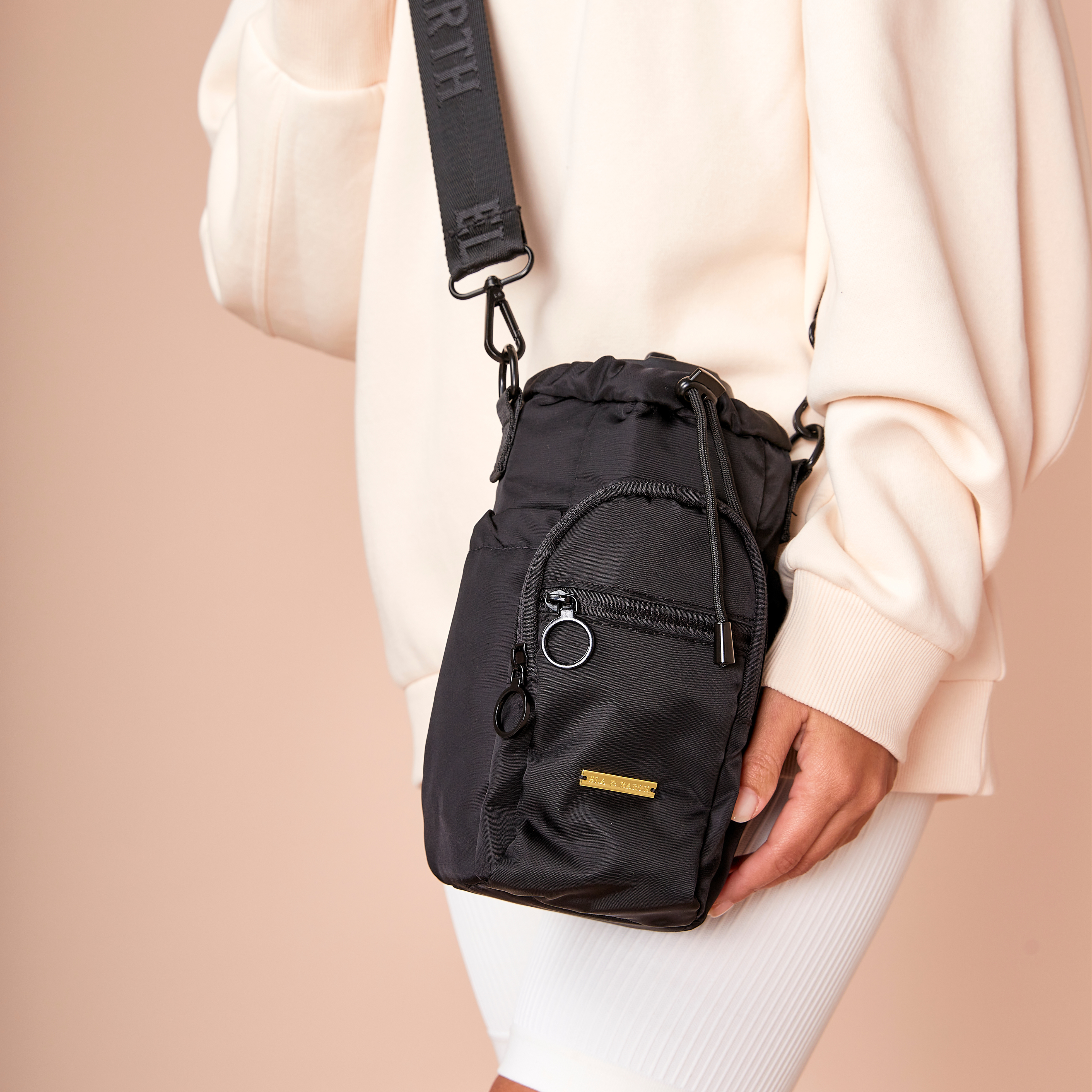 Puravita - Bolsa de botella de auga portátil para viaxes