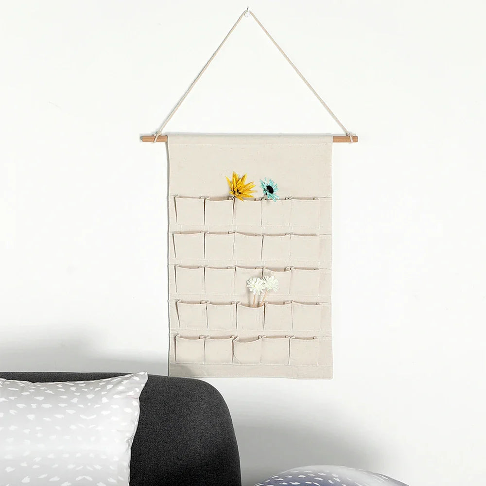 Calendari d'advent WinterCharm – 24 bosses de cotó, reutilitzables i DIY