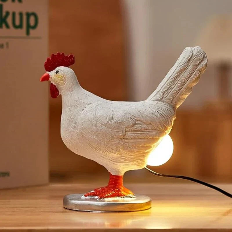 Lámpara de mesa de pollito ChickLite divertida - Iluminación ambiental adorable para cada hogar