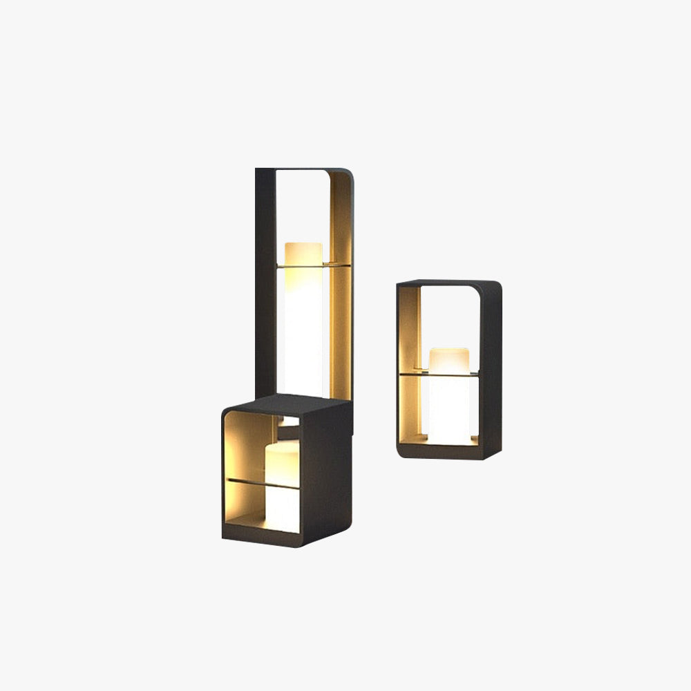 Llum de paret exterior Capri IP65 – Resistència a la intempèrie amb llum LED blanc càlid