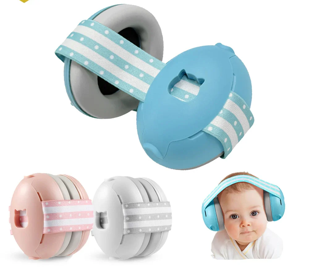 Baby-oorkappen met elastische ruisonderdrukking voor optimale gehoorbescherming 0