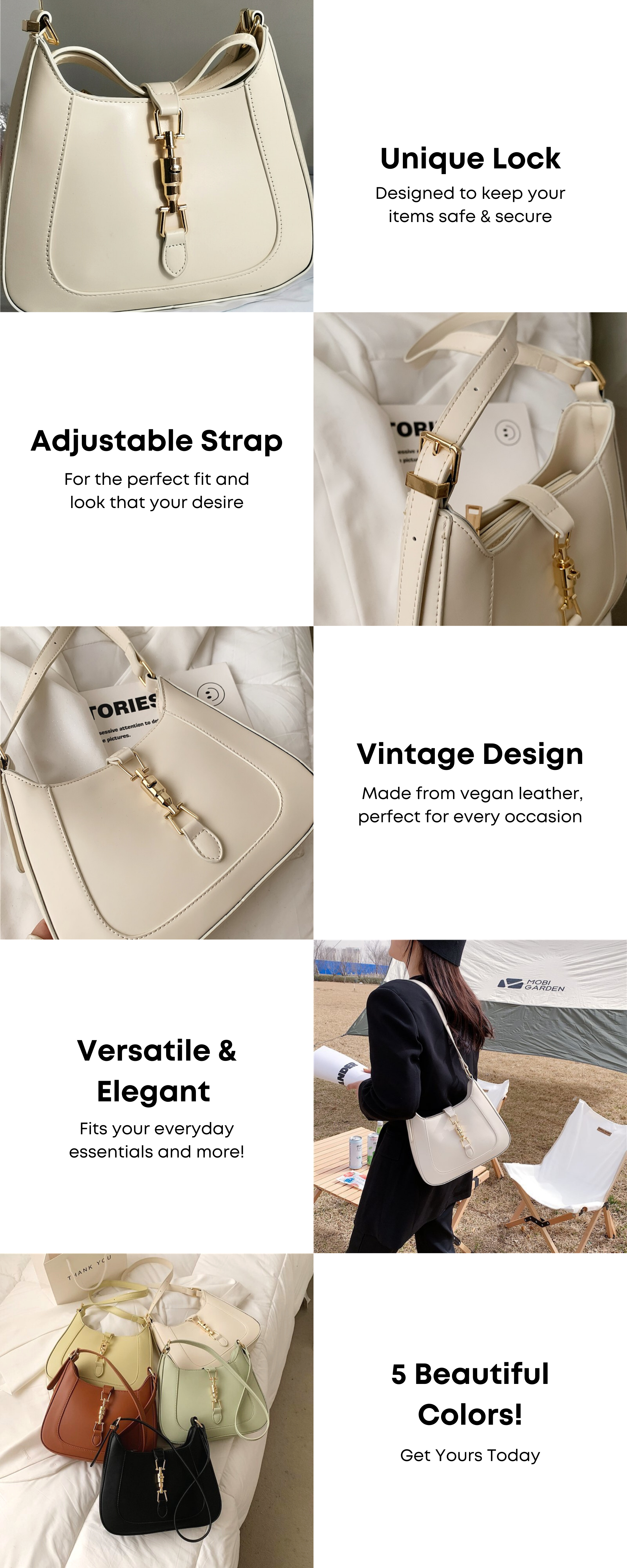 Melzano Baguette Tas