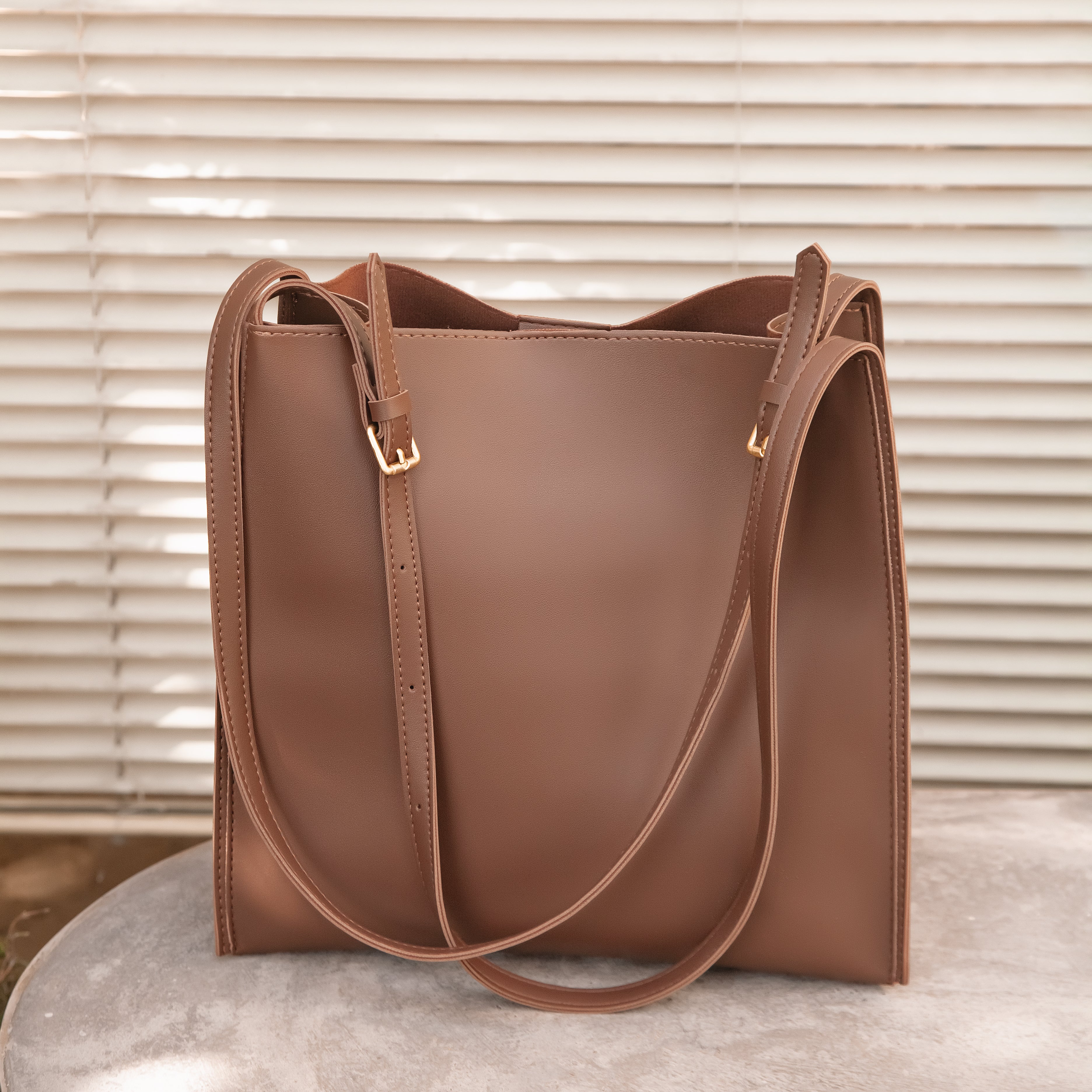 Melzano Bolso Tote de Cuero Vegano