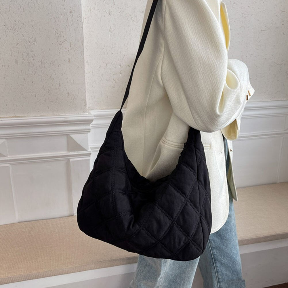 Melzano Quilted Puffer Bag
