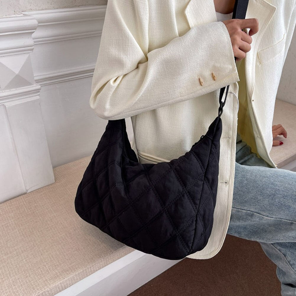 Melzano Quilted Puffer Bag