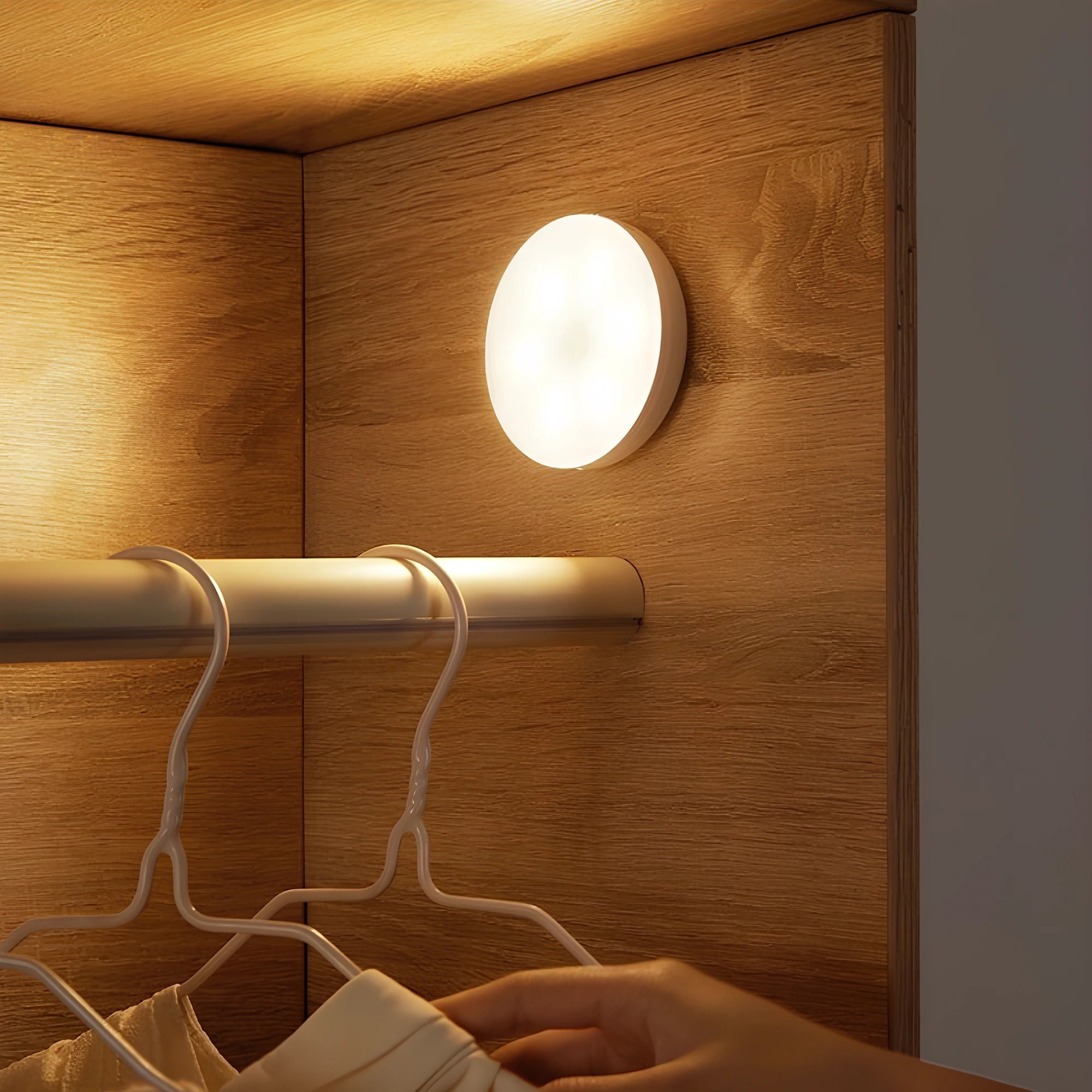 Circly llum de moviment - sense fils, eficient energèticament i fàcil d'instal·lar