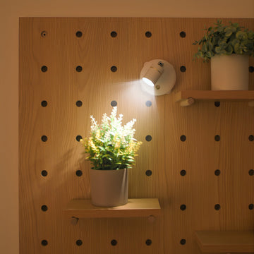 Dimbare Draadloze Spotlight met Afstandsbediening en Timer voor Binnengebruik