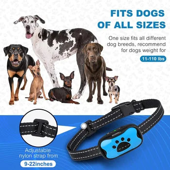 Melzano NoBark | Collar Antiladridos para Entrenamiento de Perros
